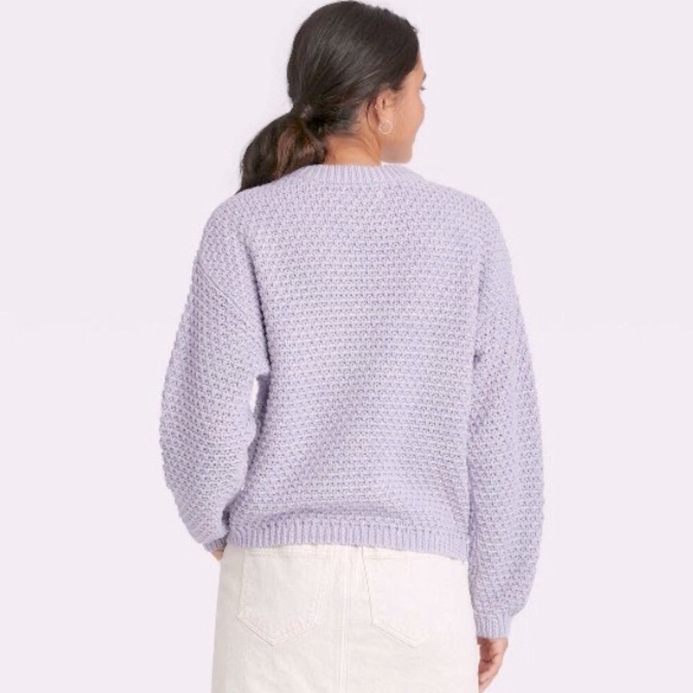 NWOT Universal Threads Knit Sweater in Lavender, Small - Picture 2 of 7